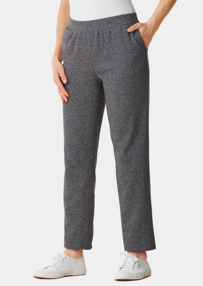 GOLDNER Jogginghose Kurzgröße: Kuschelige Flausch-Freizeithose von GOLDNER
