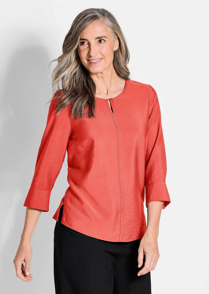 GOLDNER Schlupfbluse Elegente Schlupfbluse Damen aus Viskose mit Strukturmuster GOLDNER Schlupfbluse Elegente Schlupfbluse Damen aus Viskose mit Strukturmuster von GOLDNER