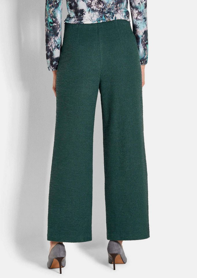 GOLDNER Schlupfhose Elegante Palazzohose VERA in Bouclé Weite Businesshose mit Dehnbund und Schlupfbund GOLDNER Schlupfhose Elegante Palazzohose VERA in Bouclé Weite Businesshose mit Dehnbund und Schlupfbund von GOLDNER