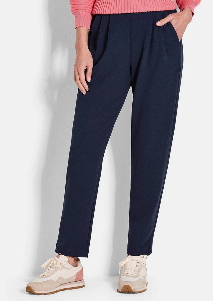 GOLDNER Schlupfhose Weite Schlupfhose SARA in Krepp-Qualität Knitterarme, elastische Damenhose, glatter Schlupfbund GOLDNER Schlupfhose Weite Schlupfhose SARA in Krepp-Qualität Knitterarme, elastische Damenhose, glatter Schlupfbund von GOLDNER