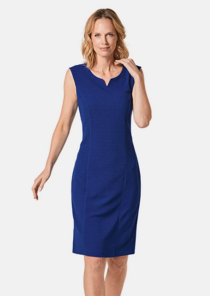 GOLDNER Sommerkleid Kurzgröße: Strukturiertes Jerseykleid von GOLDNER