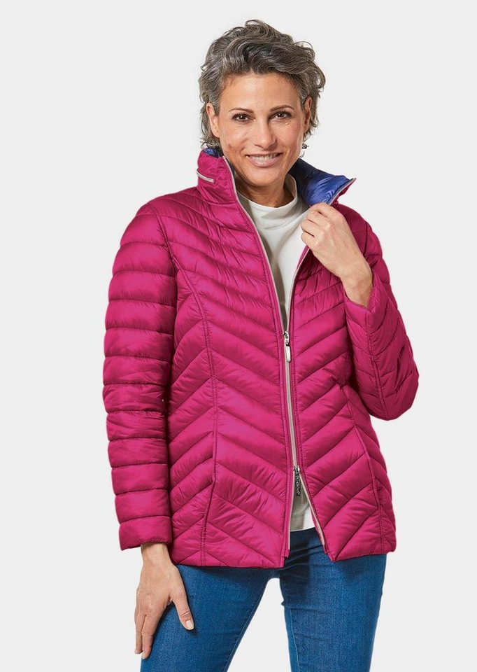 GOLDNER Steppjacke Kurzgröße: Leichte Wattierung mit Diagonalstepp von GOLDNER