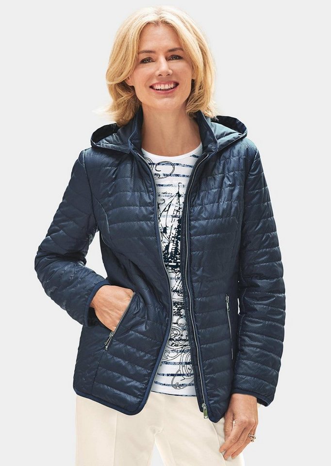 GOLDNER Steppjacke Kurzgröße: Leicht strukturierte Outdoorjacke von GOLDNER