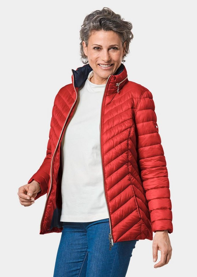 GOLDNER Steppjacke Kurzgröße: Leichte Wattierung mit Diagonalstepp von GOLDNER