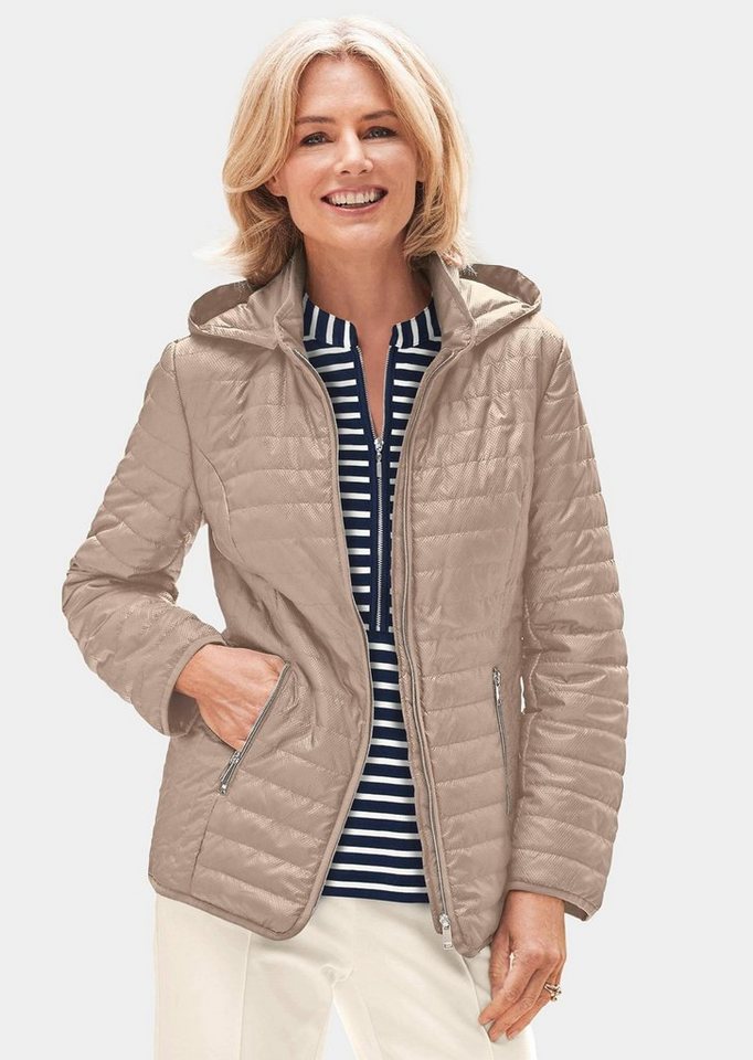 GOLDNER Steppjacke Leicht strukturierte Outdoorjacke von GOLDNER