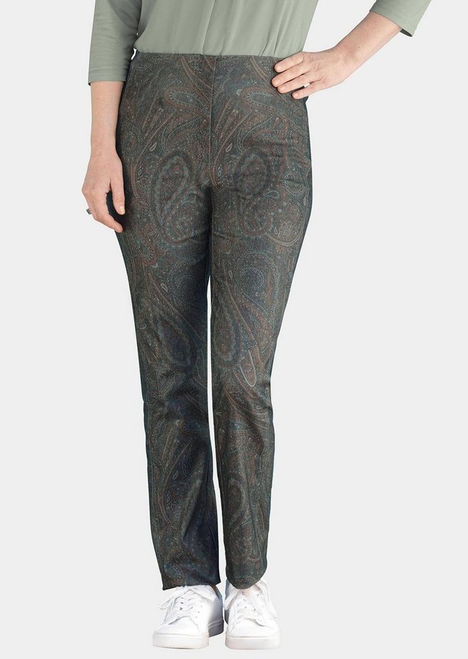 GOLDNER Stoffhose Druckhose Louisa von GOLDNER