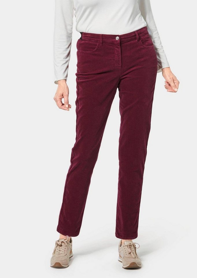 GOLDNER Stoffhose Hochwertige Sportsamthose in trendstarker Form von GOLDNER