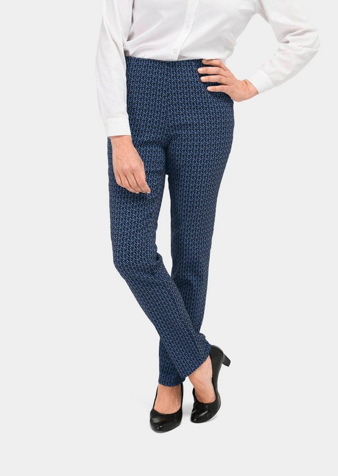 GOLDNER Stoffhose Jacquard-Schlupfhose Louisa GOLDNER Stoffhose Jacquard-Schlupfhose Louisa von GOLDNER