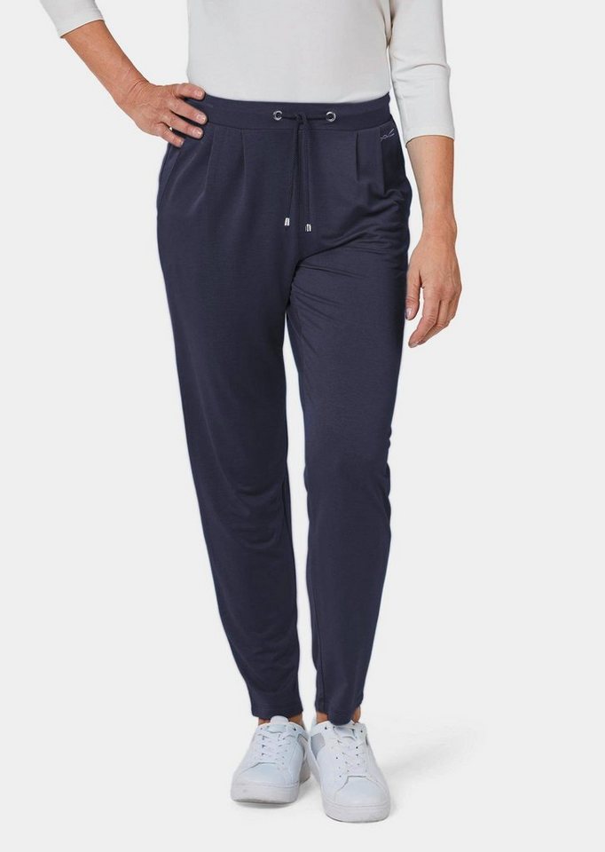 GOLDNER Stoffhose Kurzgröße: Bequeme Slinky-Hose mit Schlupfbund GOLDNER Stoffhose Kurzgröße: Bequeme Slinky-Hose mit Schlupfbund von GOLDNER