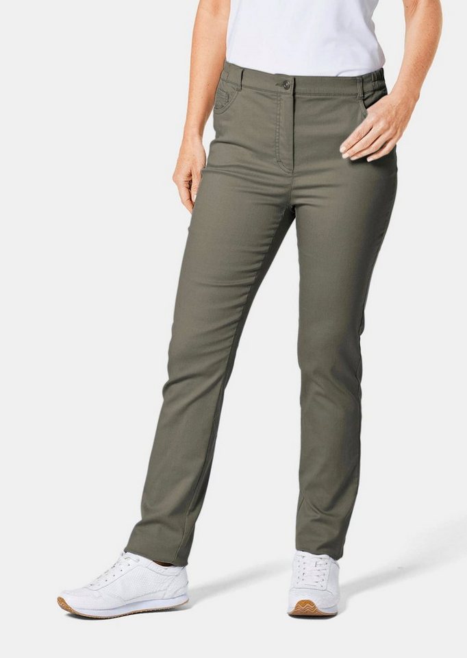 GOLDNER Stoffhose Kurzgröße: Hose Carla in stretchbequemer Qualität von GOLDNER
