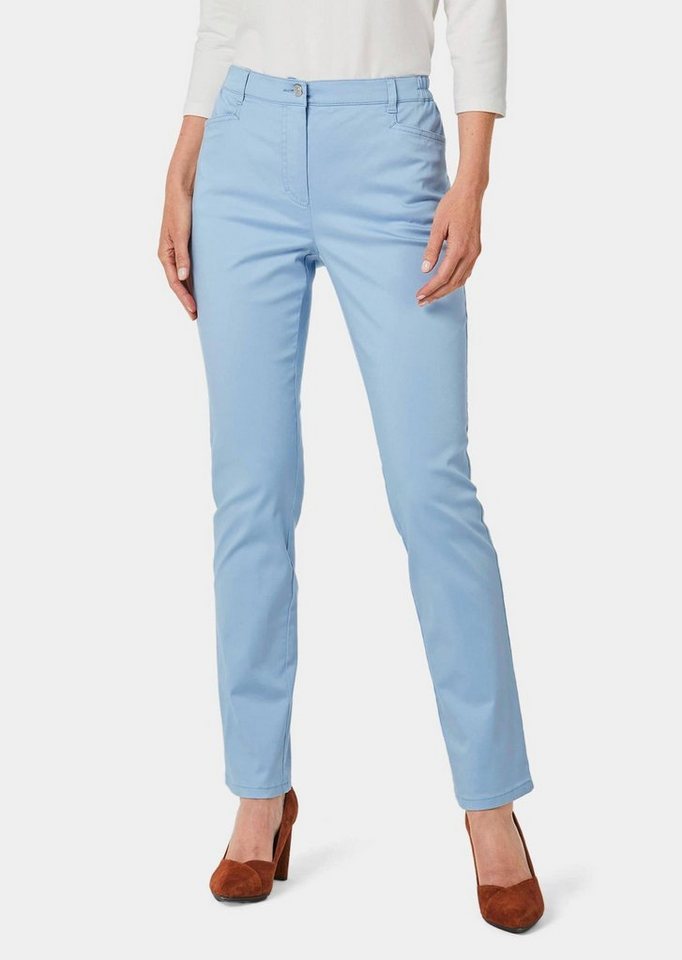 GOLDNER Stoffhose Leichte Baumwoll-Hose CARLA von GOLDNER