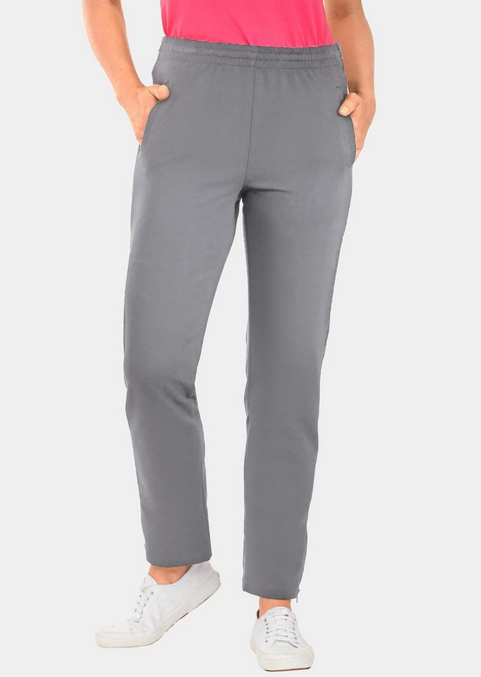 GOLDNER Stoffhose Freizeithose mit Reißverschluss Reha-Hose mit elastischem Bund, Taschen und seitlichem Reißverschluss GOLDNER Stoffhose Freizeithose mit Reißverschluss Reha-Hose mit elastischem Bund, Taschen und seitlichem Reißverschluss von GOLDNER