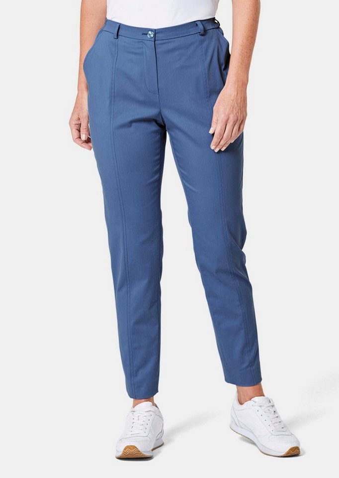 GOLDNER Stoffhose Sportive Hose Anna aus trageangenehmen Satin GOLDNER Stoffhose Sportive Hose Anna aus trageangenehmen Satin von GOLDNER
