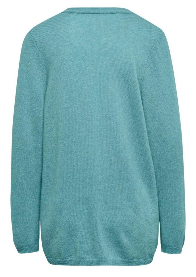 GOLDNER Kaschmirpullover Kurzgröße: Kaschmir-Longstrickjacke von GOLDNER