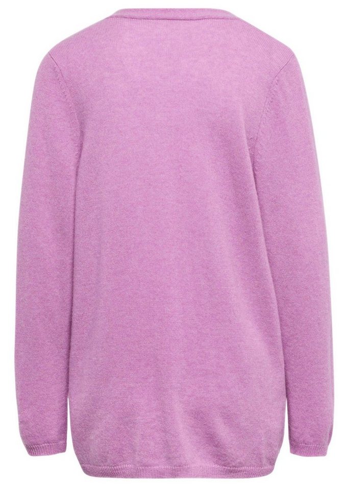 GOLDNER Kaschmirpullover Kurzgröße: Kaschmir-Longstrickjacke von GOLDNER