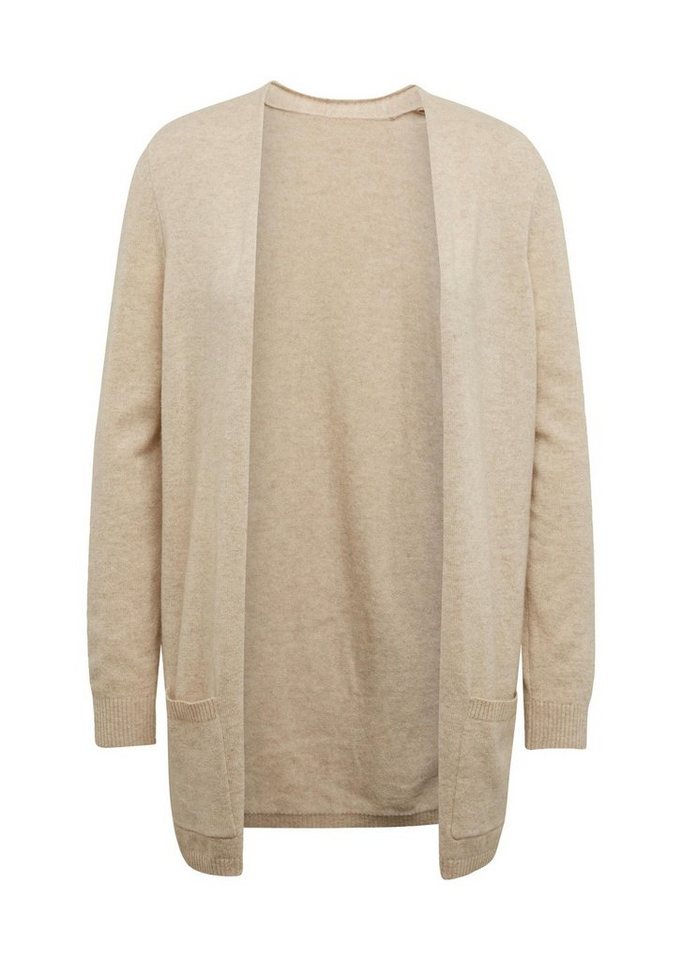 GOLDNER Strickjacke Kurzgröße: Langarm Feinstrick-Cardigan von GOLDNER