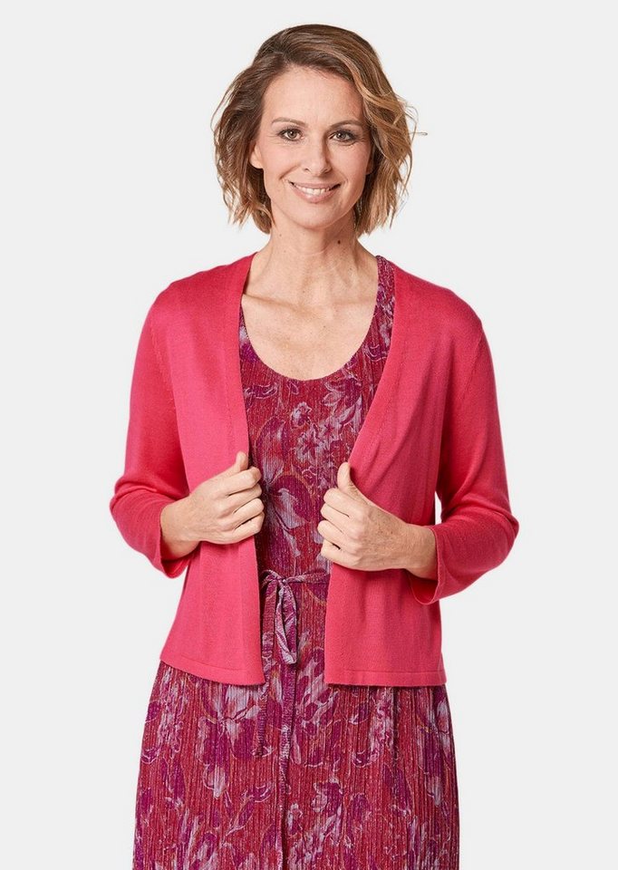 GOLDNER Strickjacke Kurzgröße: Wunderbar leichter Strick-Bolero GOLDNER Strickjacke Kurzgröße: Wunderbar leichter Strick-Bolero von GOLDNER