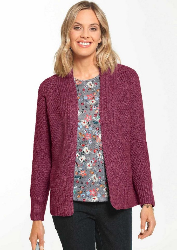 GOLDNER Strickjacke Zeitlose Strickjacke in Grobstrick GOLDNER Strickjacke Zeitlose Strickjacke in Grobstrick von GOLDNER
