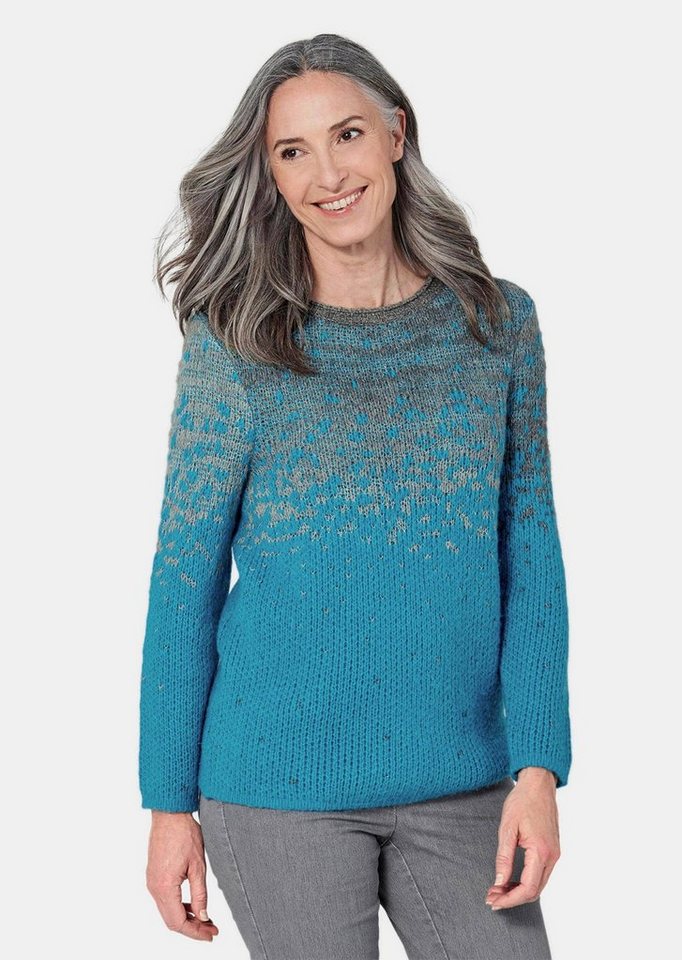 GOLDNER Strickpullover Jacquard Strickpullover von GOLDNER