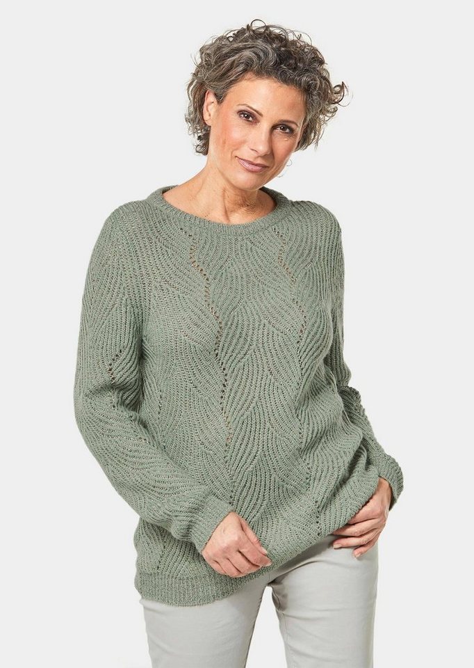 GOLDNER Strickpullover Kurzgröße: von GOLDNER