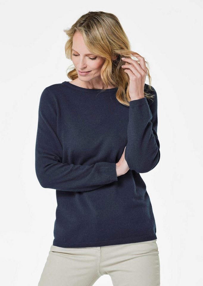 GOLDNER Strickpullover Kurzgröße: Kaschmirpullover mit U-Boot Ausschnitt GOLDNER Strickpullover Kurzgröße: Kaschmirpullover mit U-Boot Ausschnitt von GOLDNER