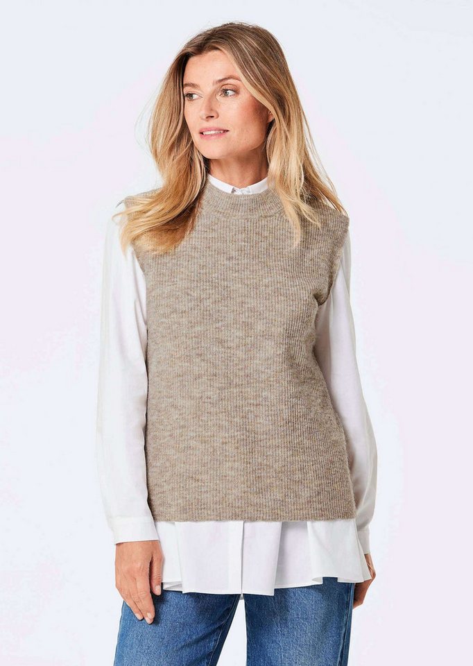 GOLDNER Strickpullover Kurzgröße: Pullunder von GOLDNER