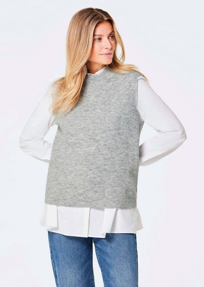GOLDNER Strickpullover Kurzgröße: Pullunder von GOLDNER