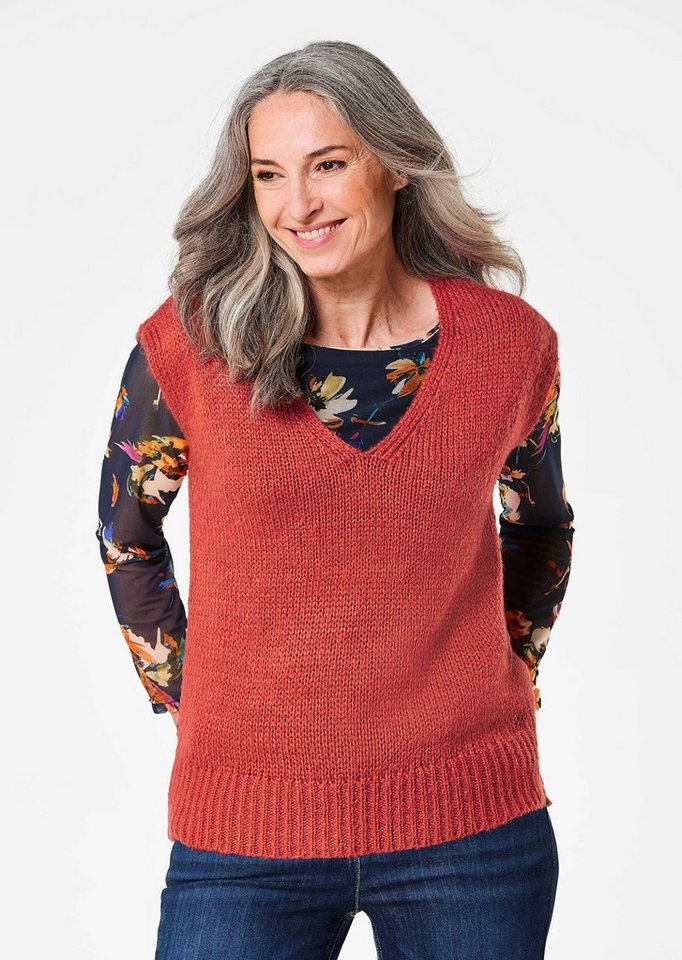 GOLDNER Strickpullover Kurzgröße: Pullunder von GOLDNER