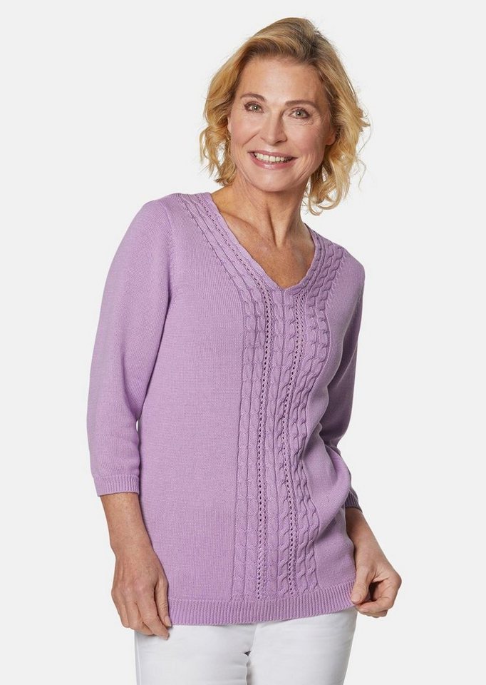 GOLDNER Strickpullover Kurzgröße: von GOLDNER