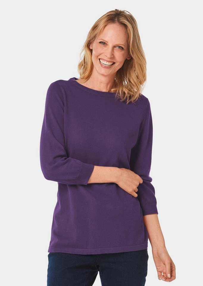 GOLDNER Strickpullover Pullover aus hochwertigem Garn von GOLDNER