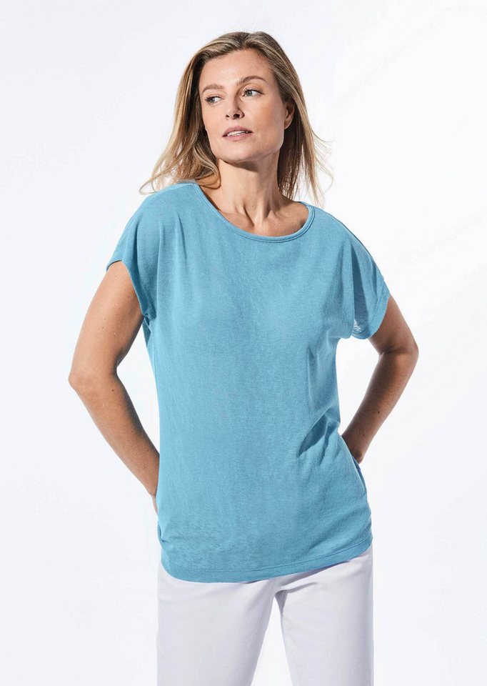 GOLDNER T-Shirt Shirt in Leinenoptik GOLDNER T-Shirt Shirt in Leinenoptik von GOLDNER