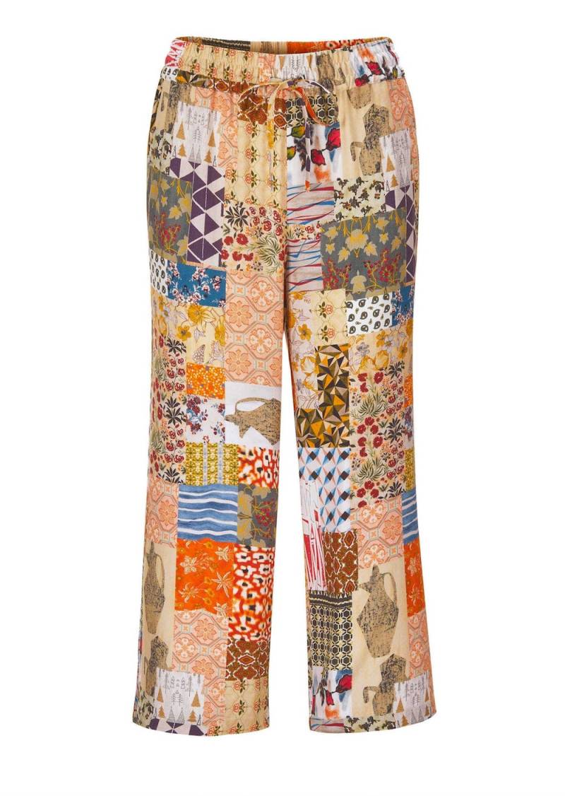 Große Größen Culotte VERA, Damen, gelb, Größe: 46, Viskose, Happy Size DE Women von GOLDNER