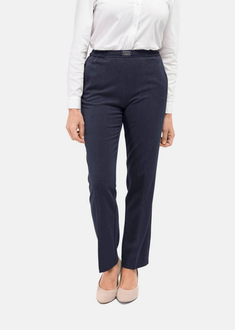 Große Größen Edle Professlan-Schlupfhose MARTHA, Damen, grau, Größe: 46, Polyester/Viskose, Happy Size DE Women von GOLDNER