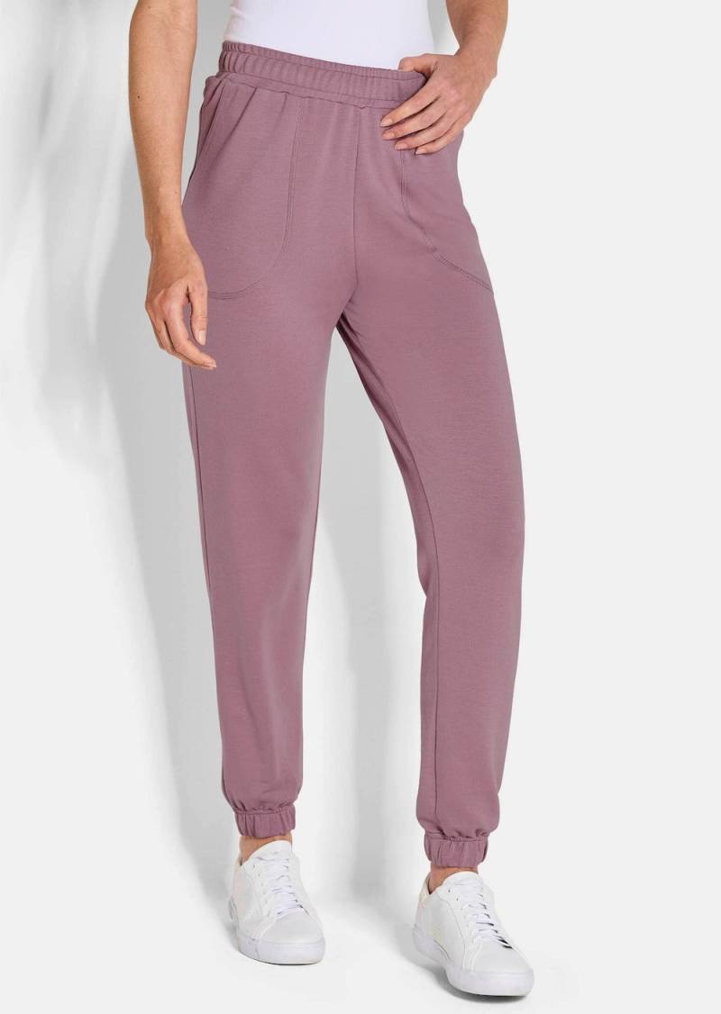 Große Größen Bequeme Viskose-Schlupfhose, Damen, rosa, Größe: 21, Viskose/Polyester, Happy Size DE Women von GOLDNER