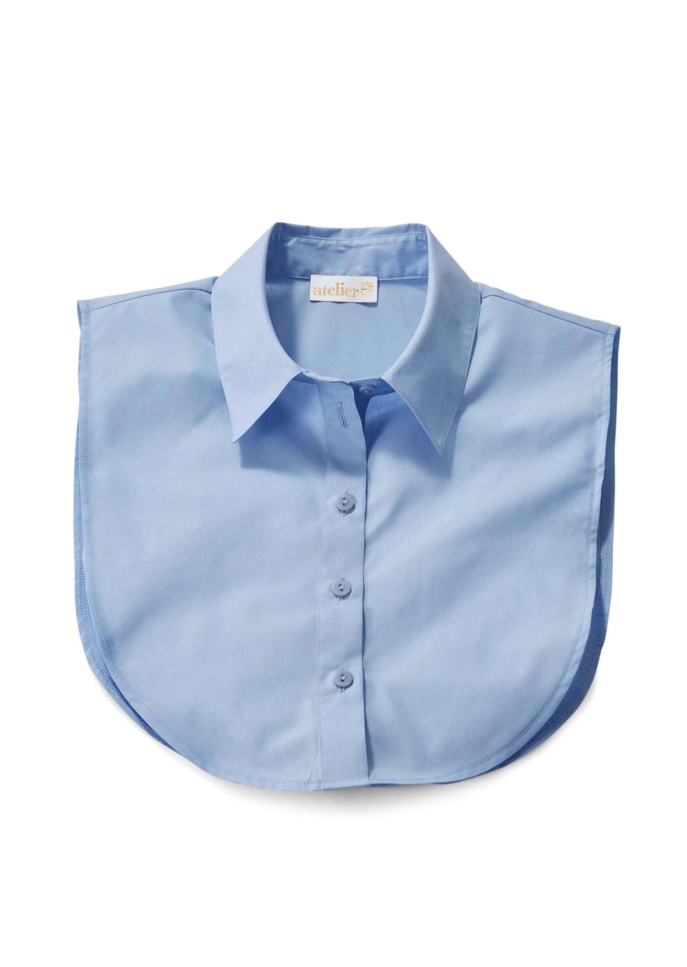 Große Größen Universeller Blusenkragen, Damen, blau, Größe: 50, Baumwolle, Happy Size DE Women von GOLDNER