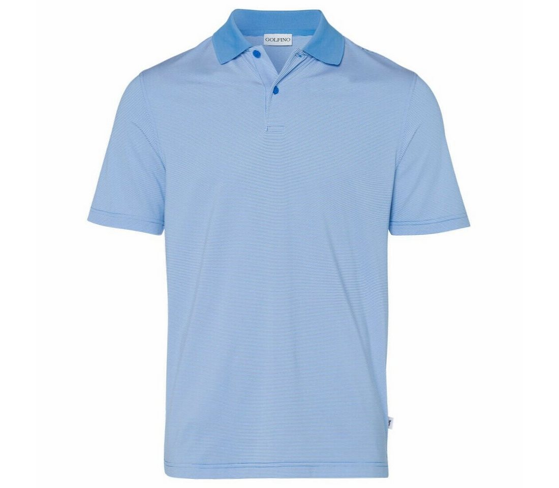 GOLFINO Poloshirt Golfino Mens The Sotogrande Polo Hellblau von GOLFINO