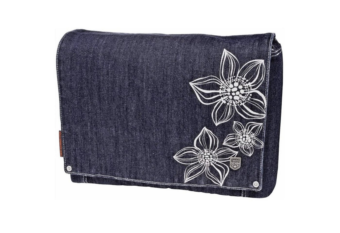 GOLLA Laptoptasche Notebook-Tasche Denim Jeans Laptop-Hülle Case, Hülle Schultergurt Notebook-Fach 13 13,3" 13,5" 14" 14,1" 14,2" Zoll" von GOLLA