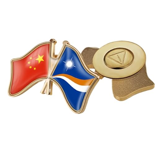 Anstecknadel Mit Der Flagge Chinas Und Der Marshallinseln – Kreativer Anstecknadel-Krawattennadel-Brosche Im Ethnischen Stil Mit Flaggendruck, Patriotische Anstecknadel, Kleidung, Magnetisch A Anstecknadel Mit Der Flagge Chinas Und Der Marshallinseln – Kreativer Anstecknadel-Krawattennadel-Brosche Im Ethnischen Stil Mit Flaggendruck, Patriotische Anstecknadel, Kleidung, Magnetisch A von GONMFKM
