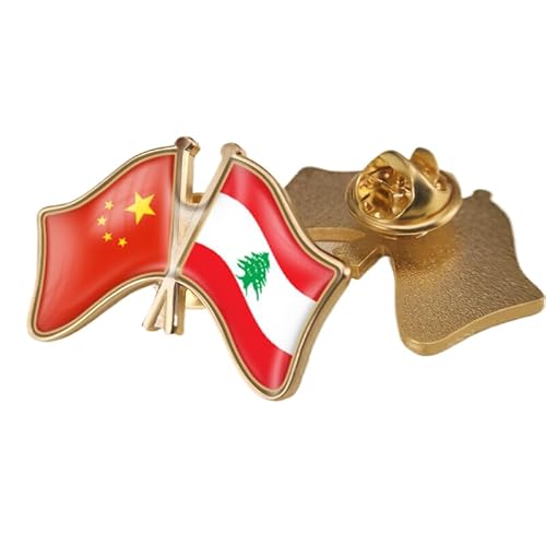 Anstecknadel Mit Der Flagge Von China Dem Libanon Motiv: Kreative Anstecknadel Mit Flaggendruck Ethnischen Stil Anstecknadel Krawattennadel Brosche Patriotische Anstecknadel Für Männer Frauen A Anstecknadel Mit Der Flagge Von China Dem Libanon Motiv: Kreative Anstecknadel Mit Flaggendruck Ethnischen Stil Anstecknadel Krawattennadel Brosche Patriotische Anstecknadel Für Männer Frauen A von GONMFKM