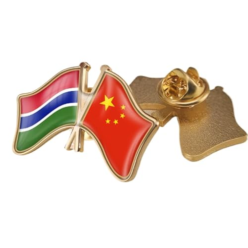 Anstecknadel Mit Der Flagge Von China Und Gambia – Kreativer Anstecknadel-Krawattennadel-Brosche Im Ethnischen Stil Mit Flaggendruck, Patriotische Anstecknadel Mit Schmetterling B Anstecknadel Mit Der Flagge Von China Und Gambia – Kreativer Anstecknadel-Krawattennadel-Brosche Im Ethnischen Stil Mit Flaggendruck, Patriotische Anstecknadel Mit Schmetterling B von GONMFKM