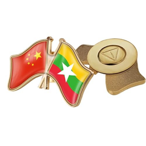 Anstecknadel Mit Der Flagge Von China Und Myanmar Kreative Anstecknadel Mit Flaggendruck Ethnischen Stil Anstecknadel Krawattennadel Brosche Patriotische Anstecknadel Für Männer Und Frauen A Anstecknadel Mit Der Flagge Von China Und Myanmar Kreative Anstecknadel Mit Flaggendruck Ethnischen Stil Anstecknadel Krawattennadel Brosche Patriotische Anstecknadel Für Männer Und Frauen A von GONMFKM