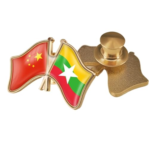 Anstecknadel Mit Der Flagge Von China Und Myanmar Kreative Anstecknadel Mit Flaggendruck Im Ethnischen Stil Anstecknadel Krawattennadel Brosche Patriotische Anstecknadel Für Männer Und Frauen Knopf A Anstecknadel Mit Der Flagge Von China Und Myanmar Kreative Anstecknadel Mit Flaggendruck Im Ethnischen Stil Anstecknadel Krawattennadel Brosche Patriotische Anstecknadel Für Männer Und Frauen Knopf A von GONMFKM