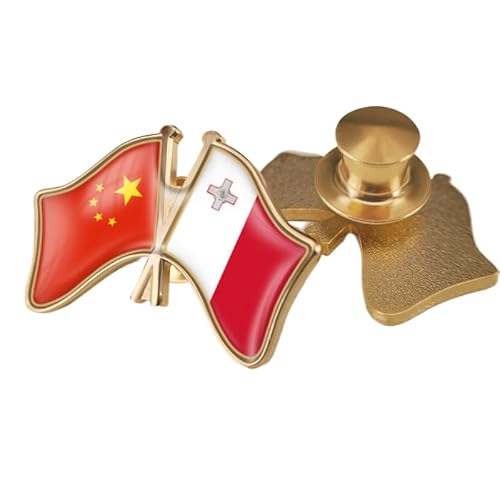 Anstecknadel Mit Patriotischer Flagge Von China Und Malta Kreuz Neuartige Kristallbrosche Mit Patriotischer Ansteckflagge Kreative Flagge Geometrisches Geschenk Krawattennadel Anstecknadel A Anstecknadel Mit Patriotischer Flagge Von China Und Malta Kreuz Neuartige Kristallbrosche Mit Patriotischer Ansteckflagge Kreative Flagge Geometrisches Geschenk Krawattennadel Anstecknadel A von GONMFKM