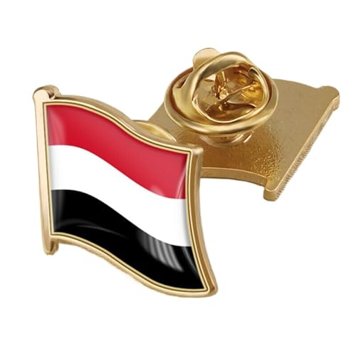 Brosche Mit Jemen-Flagge Einfache Anstecknadel Mit Retro-Geometrie-Flaggendruck Für Patriotische Männer Und Frauen Persönlichkeitsabzeichen Knopf Kragennadel Für Jacken Hemden Rucksäcke Flagge Brosche Mit Jemen-Flagge Einfache Anstecknadel Mit Retro-Geometrie-Flaggendruck Für Patriotische Männer Und Frauen Persönlichkeitsabzeichen Knopf Kragennadel Für Jacken Hemden Rucksäcke Flagge von GONMFKM