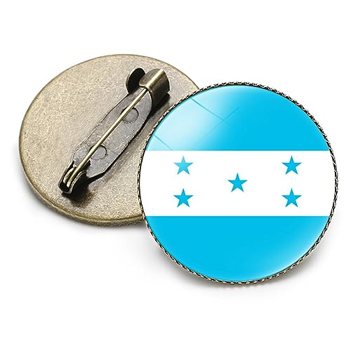 Flaggenbrosche Honduras Flaggenbrosche Honduras Flaggennadel Anstecknadel Anstecknadel Knopfbrosche Für Anzug Krawatte Hut Damen Herren, Neuartige Schmuckbrosche Für Patriot Kleidung, Tasche von GONMFKM