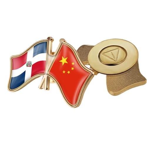 Lustige Anstecknadel Mit Der Flagge Chinas Und Der Dominikanischen Republik Patriotisches Freundschaftsabzeichen Im Ethnischen Stil Mit Kristallen Elegante Brosche Krawattennadel Schmuck Magnetisch B Lustige Anstecknadel Mit Der Flagge Chinas Und Der Dominikanischen Republik Patriotisches Freundschaftsabzeichen Im Ethnischen Stil Mit Kristallen Elegante Brosche Krawattennadel Schmuck Magnetisch B von GONMFKM