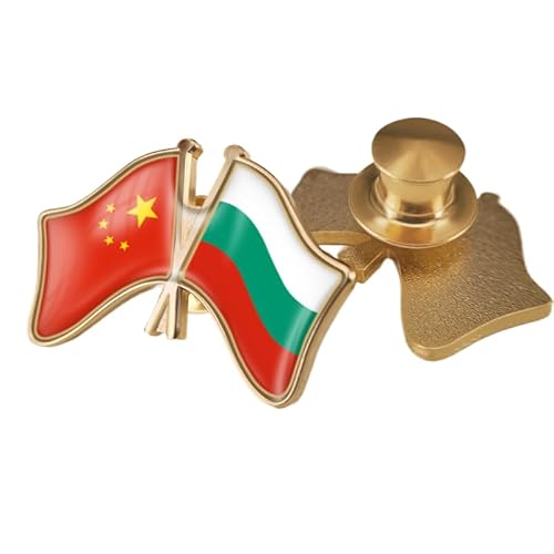 Lustige Anstecknadel Mit Der Flagge Von China Und Bulgarien – Patriotischer Freundschaftsabzeichen Im Ethnischen Stil Mit Kristallen, Elegante Brosche, Krawattennadel, Schmuckknopf A Lustige Anstecknadel Mit Der Flagge Von China Und Bulgarien – Patriotischer Freundschaftsabzeichen Im Ethnischen Stil Mit Kristallen, Elegante Brosche, Krawattennadel, Schmuckknopf A von GONMFKM