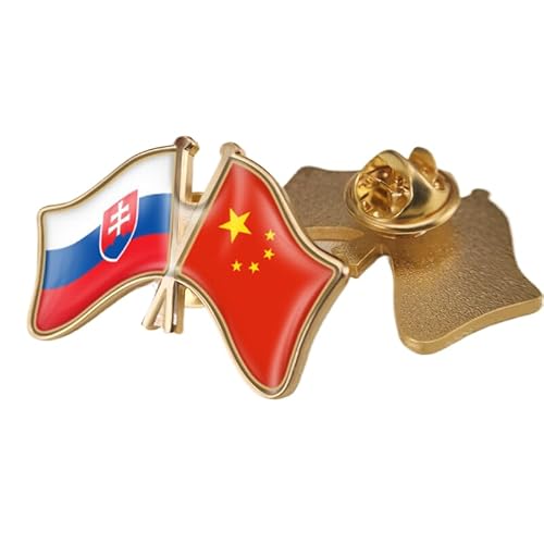 Lustige Anstecknadel Mit Der Flagge Von China Und Der Slowakei Patriotisches Freundschaftsabzeichen Im Ethnischen Stil Mit Kristallen Elegante Brosche Krawattennadel Schmuck Hut Kleidung Zubehör B Lustige Anstecknadel Mit Der Flagge Von China Und Der Slowakei Patriotisches Freundschaftsabzeichen Im Ethnischen Stil Mit Kristallen Elegante Brosche Krawattennadel Schmuck Hut Kleidung Zubehör B von GONMFKM