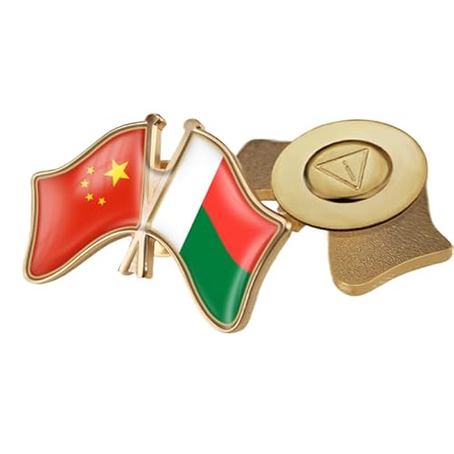 Lustige Anstecknadel Mit Der Flagge Von China Und Madagaskar Patriotisches Freundschaftsabzeichen Im Ethnischen Stil Mit Kristallen Elegante Brosche Krawattennadel Schmuck Hut Kleidung Zubehör A Lustige Anstecknadel Mit Der Flagge Von China Und Madagaskar Patriotisches Freundschaftsabzeichen Im Ethnischen Stil Mit Kristallen Elegante Brosche Krawattennadel Schmuck Hut Kleidung Zubehör A von GONMFKM