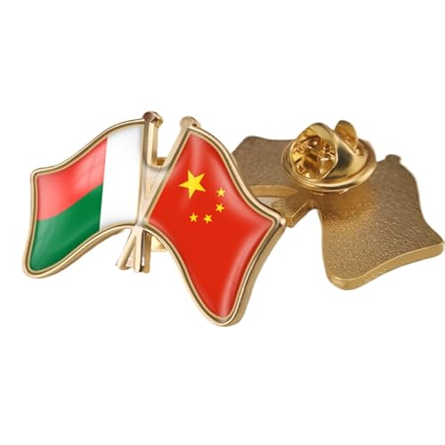 Lustige Anstecknadel Mit Der Flagge Von China Und Madagaskar Patriotisches Freundschaftsabzeichen Im Ethnischen Stil Mit Kristallen Elegante Brosche Krawattennadel Schmuck Hut Kleidung Zubehör B Lustige Anstecknadel Mit Der Flagge Von China Und Madagaskar Patriotisches Freundschaftsabzeichen Im Ethnischen Stil Mit Kristallen Elegante Brosche Krawattennadel Schmuck Hut Kleidung Zubehör B von GONMFKM